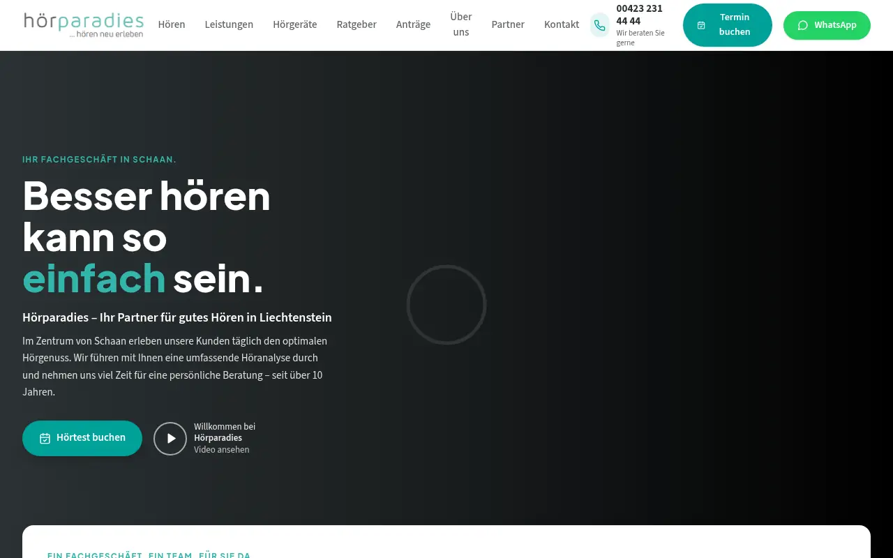 Startseite von Hörparadies